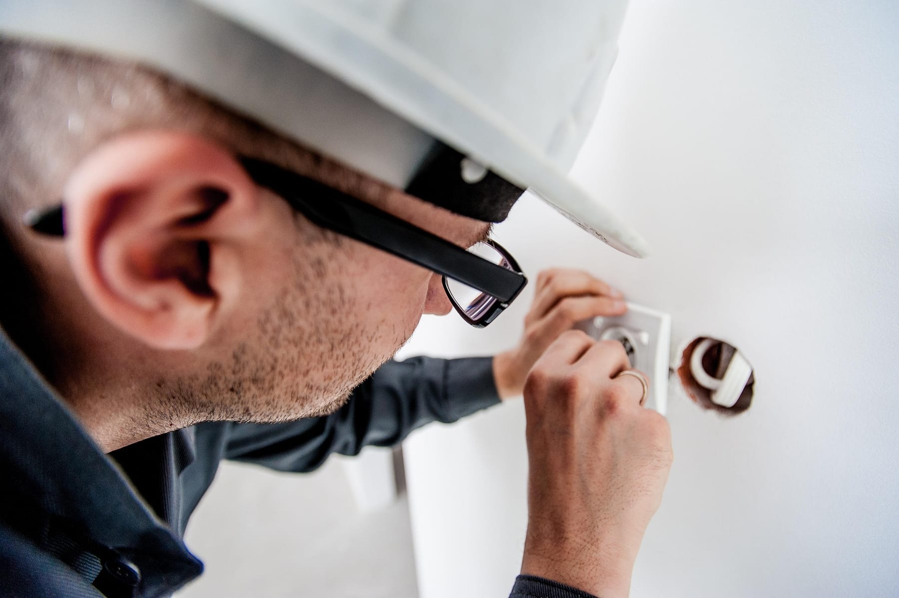 Interior repair craftsmanship detail